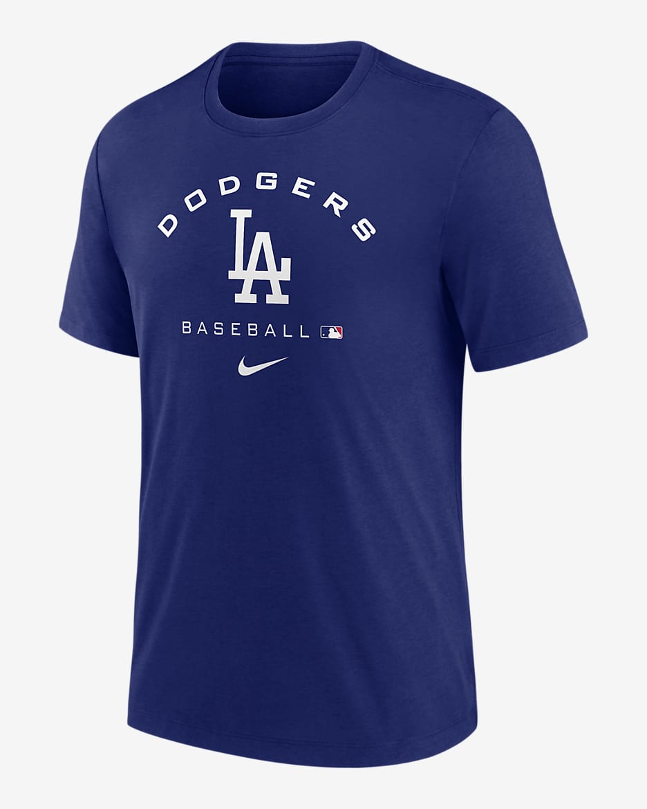 Nike Dri FIT Team MLB Los Angeles Dodgers Men s T Shirt